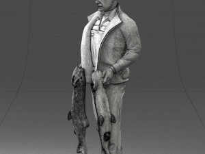 fisherman 1102-2 3D 모델