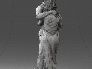 000093 Happy Couple 1120 3dp Modèles 3D en vedette