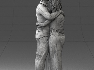 000093 Happy Couple 1120 3dp Modèles 3D en vedette