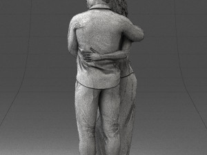 000093 Happy Couple 1120 3dp Modèles 3D en vedette