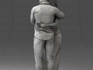 000093 Happy Couple 1120 3dp 3D Print Model