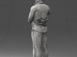 000093 Happy Couple 1120 3dp 3D Print Model