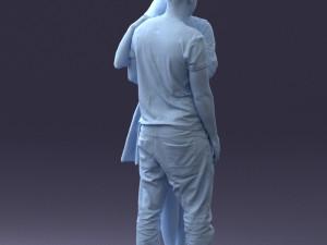 000086 Romantic Couple 1017 3dp 3D-printmodel