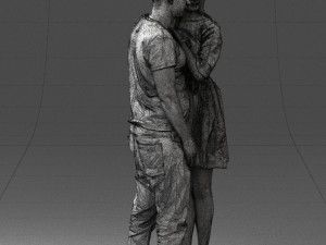 000086 Romantic Couple 1017 3dp 3D-printmodel
