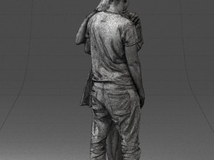 000086 Romantic Couple 1017 3dp 3D-printmodel