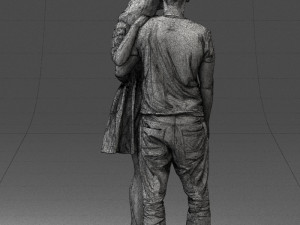 000086 Romantic Couple 1017 3dp 3D-printmodel