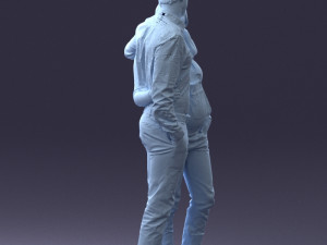 man with pregnant woman 0328-3 3D-Modell
