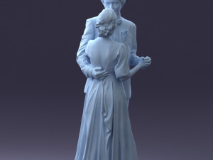 wedding couple 0430-2 3D 模型