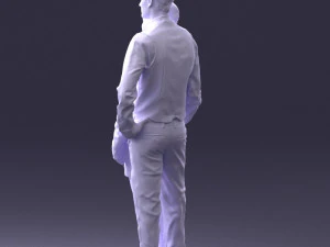 young stylish couple 0921-3 3D Model