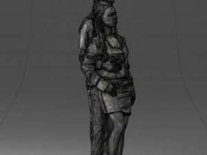 young stylish couple 0921-3 3D Model