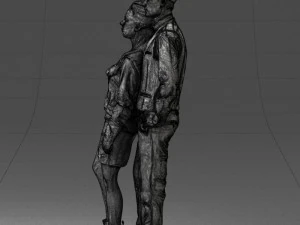 young stylish couple 0921-3 3D Model