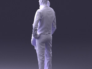 young stylish couple 0921-3 3d print ready Modello di stampa 3D