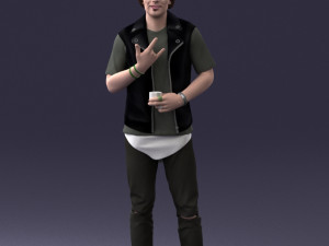 rocker man 1121-2 3D 模型