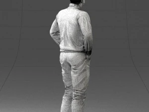 man in sweater 1121-12 3d print ready 3D Print Model
