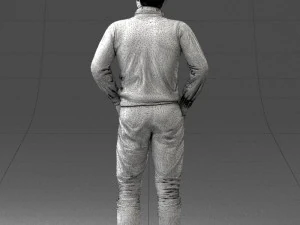 man in sweater 1121-12 3d print ready 3D Print Model