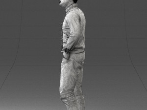 man in sweater 1121-12 3d print ready Model Cetak 3D