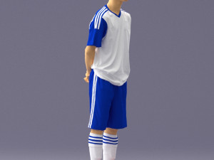 soccer player 1114-3 3D 모델