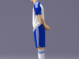 soccer player 1114-3 3D 모델