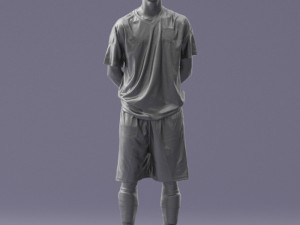 soccer player 1114-3 3D 모델