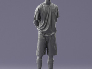 soccer player 1114-3 3D 모델