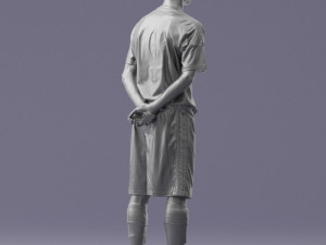 soccer player 1114-3 3D 모델