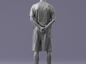 soccer player 1114-3 3D 모델