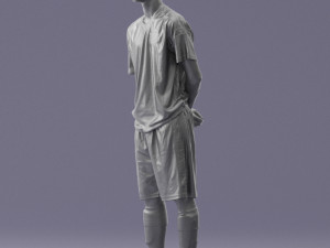 soccer player 1114-3 3D 모델