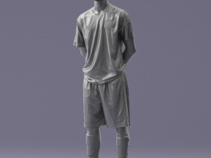 soccer player 1114-3 3D 모델