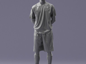 soccer player 1114-3 3D 모델