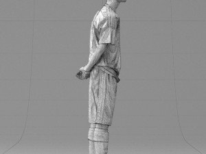 soccer player 1114-3 3D 모델