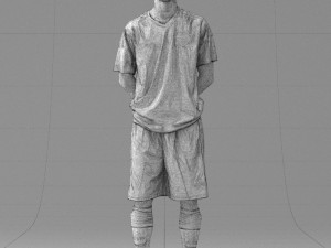 soccer player 1114-3 3D 모델