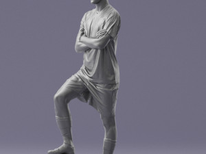 soccer player 1114-4 3D Model