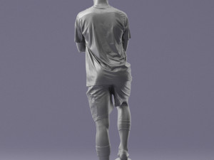 soccer player 1114-4 3d print ready 3D Print Model