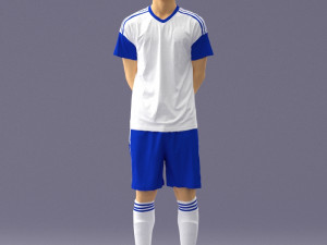soccer player 1114-5 3D Model