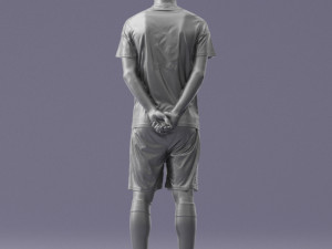 soccer player 1114-5 3D-Modell