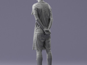 soccer player 1114-5 3D-Modell