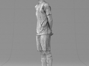 soccer player 1114-5 3D-Modell
