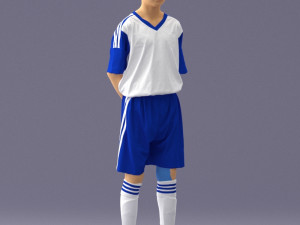 soccer player 1114-6 3D 模型