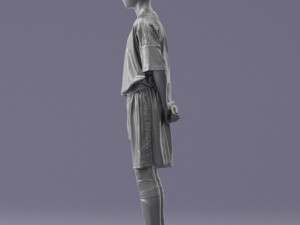 soccer player 1114-6 3d print ready 3D 프린트 모델
