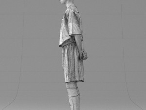 soccer player 1114-6 3d print ready 3D 프린트 모델