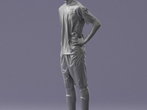 soccer player 1114-8 Model 3D