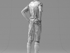 soccer player 1114-8 Model 3D