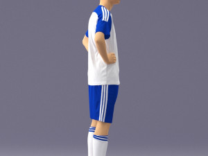 soccer player 1114-9 Modelo 3D