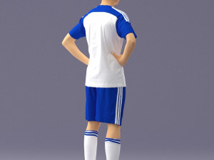 soccer player 1114-9 Modelo 3D