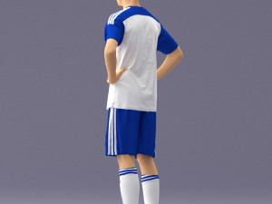 soccer player 1114-9 Modelo 3D
