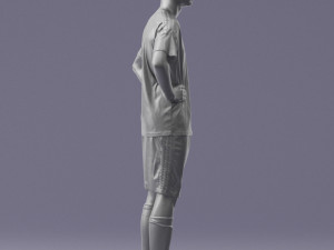 soccer player 1114-9 Modelo 3D