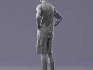 soccer player 1114-9 Modelo 3D
