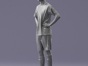 soccer player 1114-9 Modelo 3D
