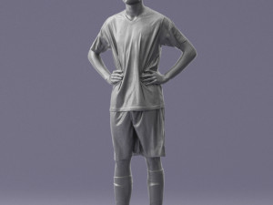 soccer player 1114-9 Modelo 3D