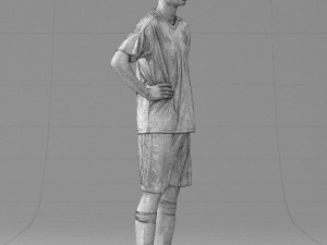 soccer player 1114-9 Modelo 3D